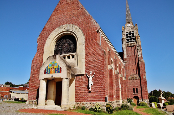  ²²église Notre-Dame - Templeux-la-Fosse