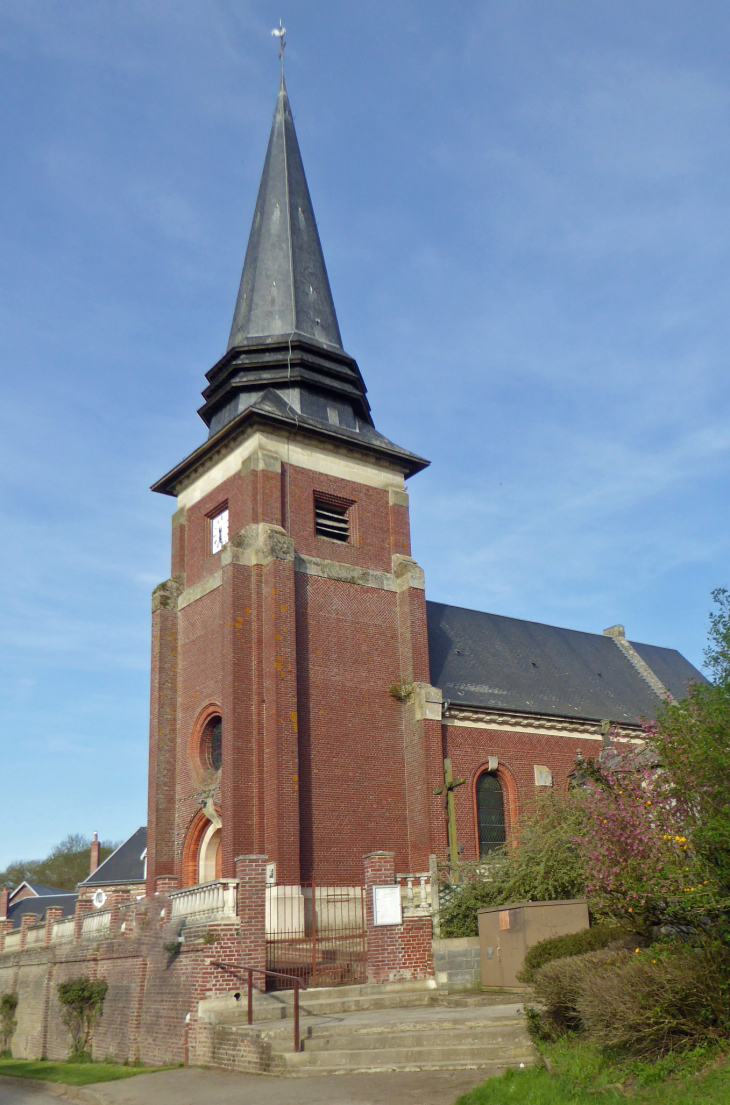 L'église - Templeux-le-Guérard