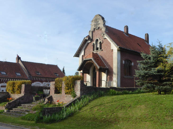 Le temple protestant - Templeux-le-Guérard