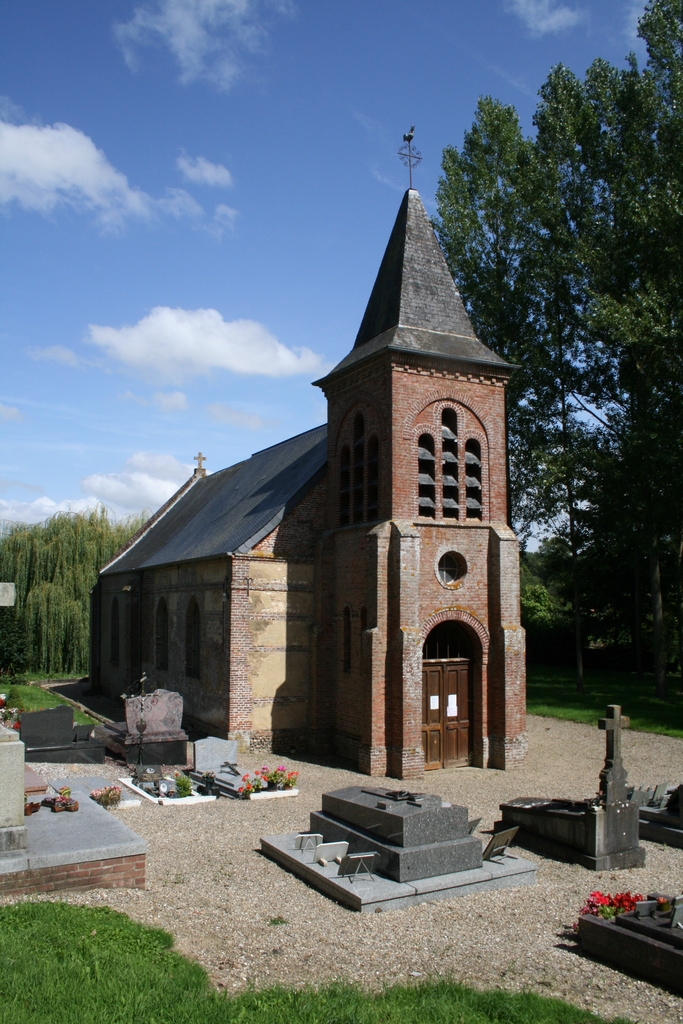 EGLISE DE HELICOURT (hameau de tilloy floriville) - Tilloy-Floriville