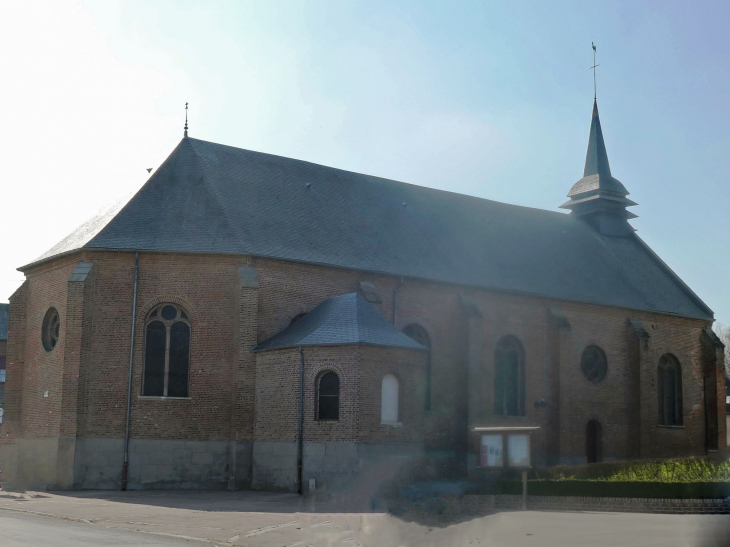 L'église - Vaudricourt