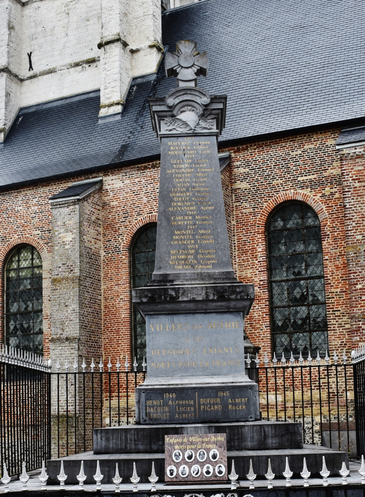 Monument-aux-Morts - Villers-sur-Authie