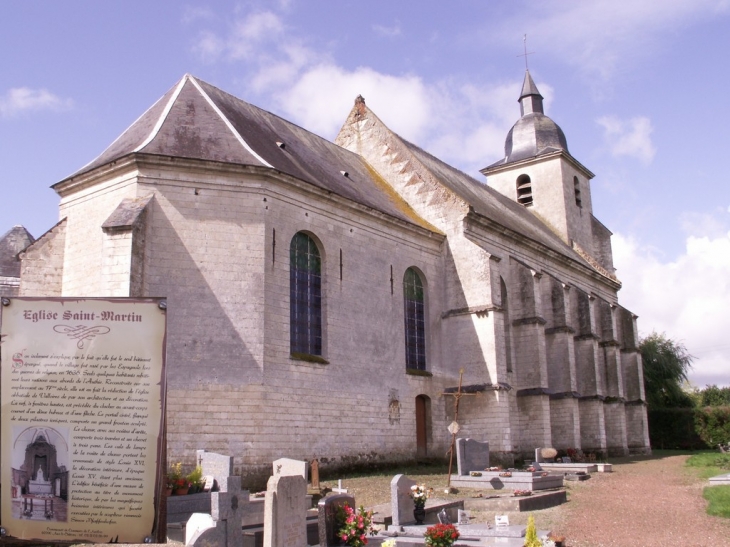 Eglise St Martin de Vitz sur Authie - Vitz-sur-Authie