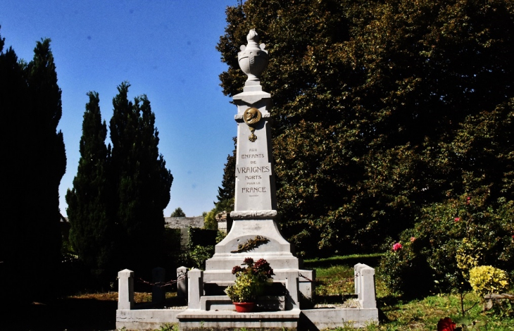 Monument-aux-Morts - Vraignes-en-Vermandois