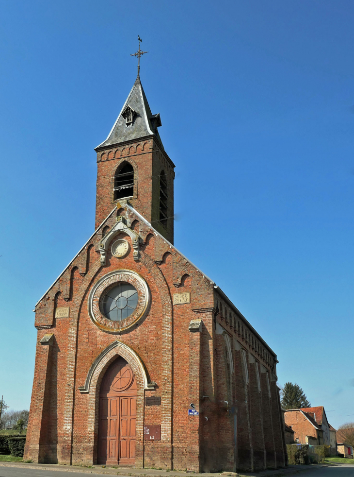 L'église - Yaucourt-Bussus