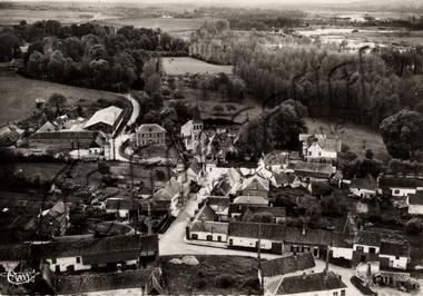 Vue aérienne d'Yzeux - Carte Postale