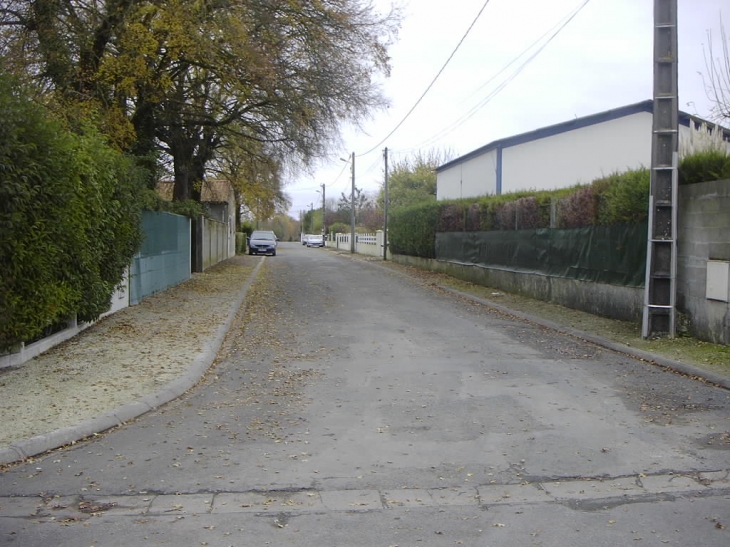 Rue de la Doue depuis le chemin Rochelais - Aigrefeuille-d'Aunis