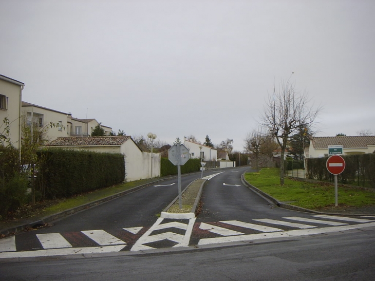 Rue d'Agrifolium depuis l'Avenue des Marronniers - Aigrefeuille-d'Aunis