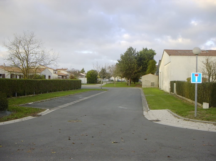 Lotissement des Marronniers depuis la rue de la Riviere - Aigrefeuille-d'Aunis