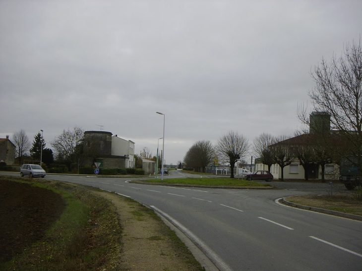 Vue sur la zone du Fief Berland - Aigrefeuille-d'Aunis