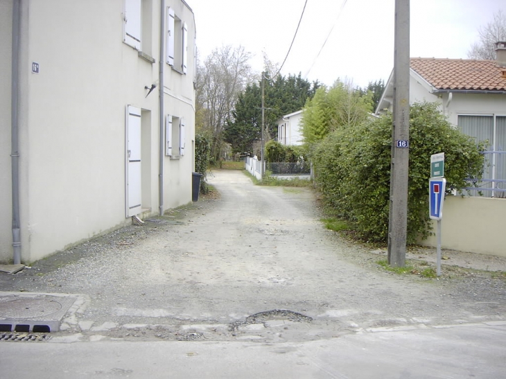 Route de Foirouse depuis la rue des Ormes - Aigrefeuille-d'Aunis