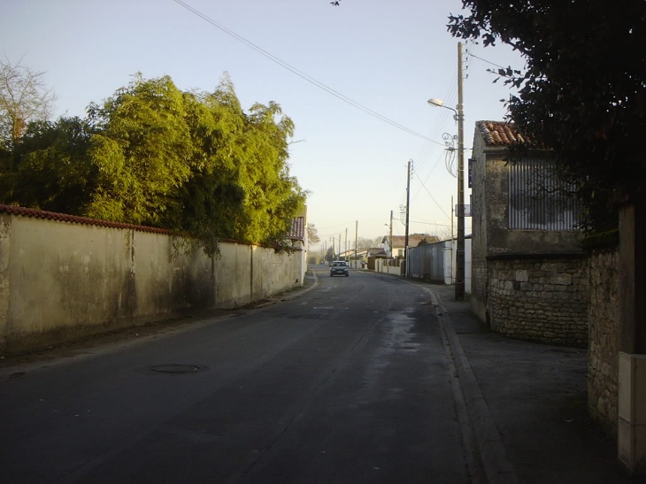 Rue de Virson en allant vers la rue de Frace - Aigrefeuille-d'Aunis