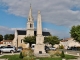 'église Saint-Etienne et le Monument-aux-Morts