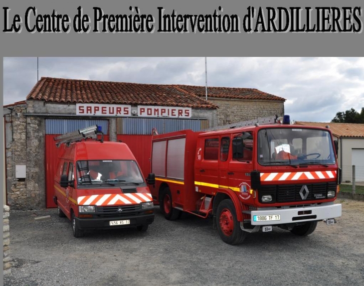 Centre de première intervention - Ardillières