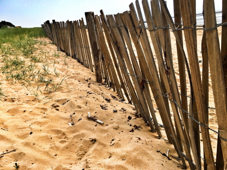 Clôture de plage - Châtelaillon-Plage