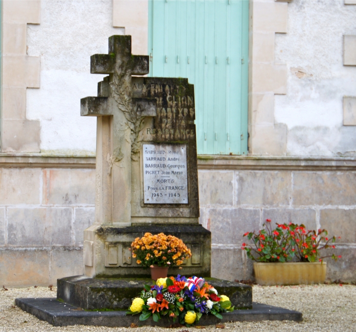 Le Monument aux Morts - Clion