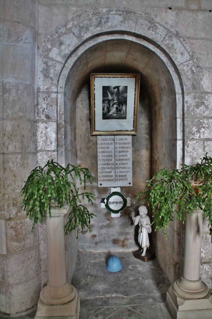 -église Saint-Martin - Esnandes