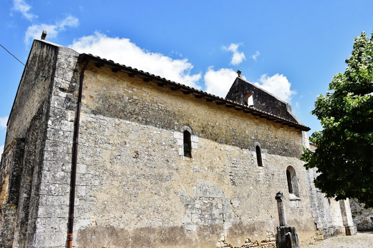 +-église Saint-Blaise - Givrezac