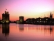 Photo suivante de La Rochelle Le vieux port - coucher de soleil l'hiver