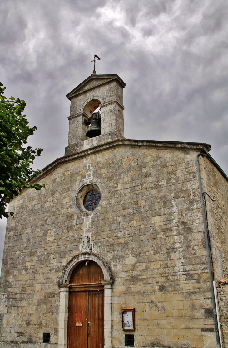 **église Saint-André  - Le Gué-d'Alleré