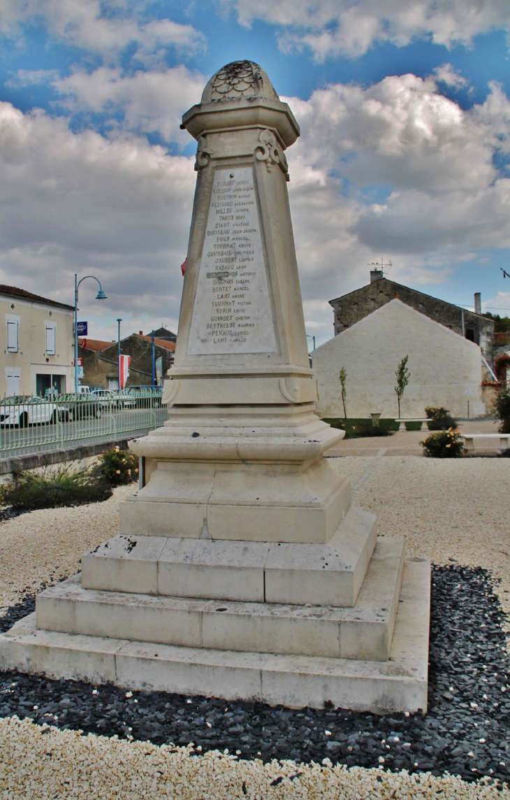 Monument aux Morts - Les Nouillers