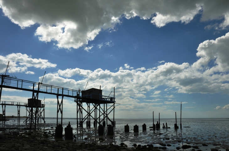 Carrelet à Marsilly, photo gilles boisset