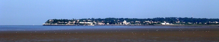 Meschers vu depuis Talmont - Meschers-sur-Gironde