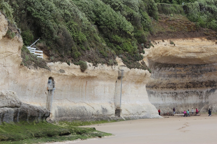 Plage a Meschers - Meschers-sur-Gironde