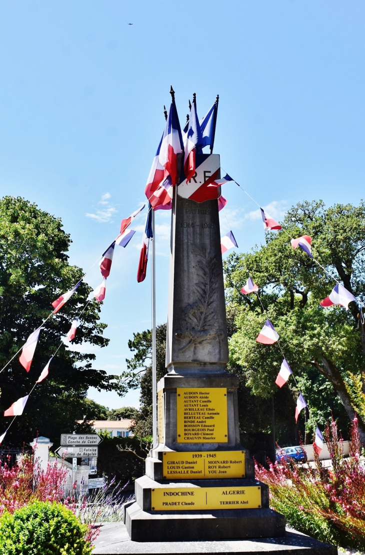 Monument-aux-Morts - Meschers-sur-Gironde