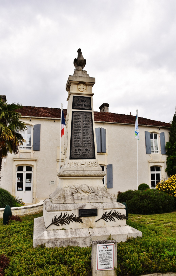 Monument-aux-Morts - Meursac