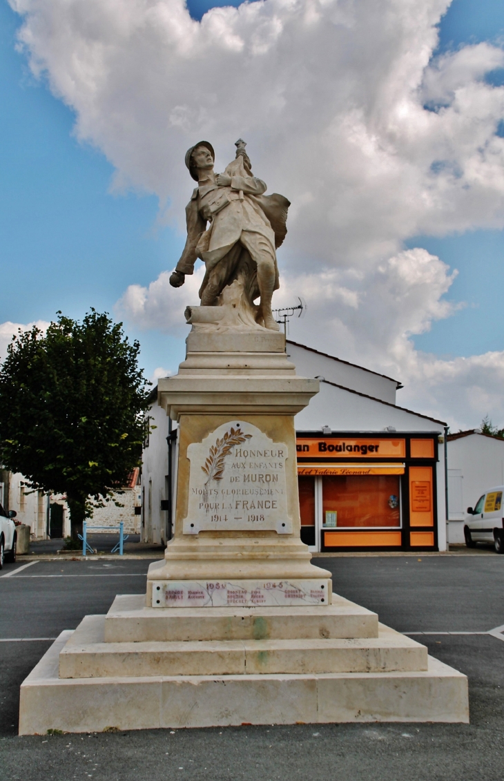 Monument aux Morts - Muron