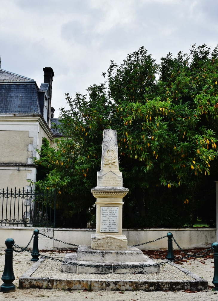 Monument-aux-Morts - Nancras