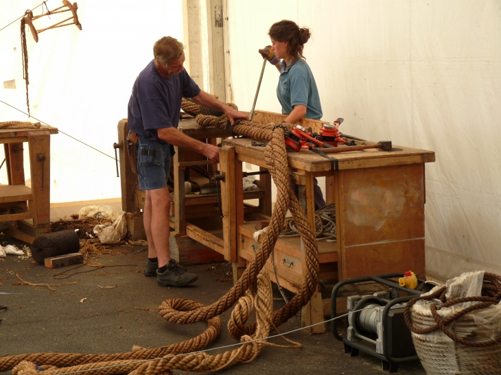 Fabrication des cordages - Rochefort