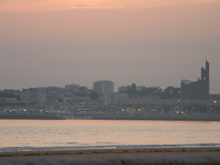 Royan - la tombée de nuit