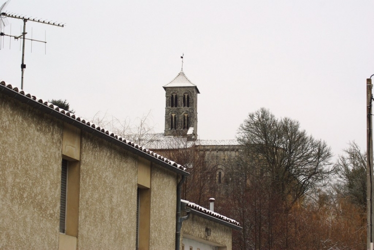 Vu de l'hôtel du grand chêne - Saint-Bris-des-Bois