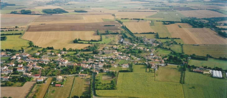 Photo Saint Félix prise en ULM - Saint-Félix