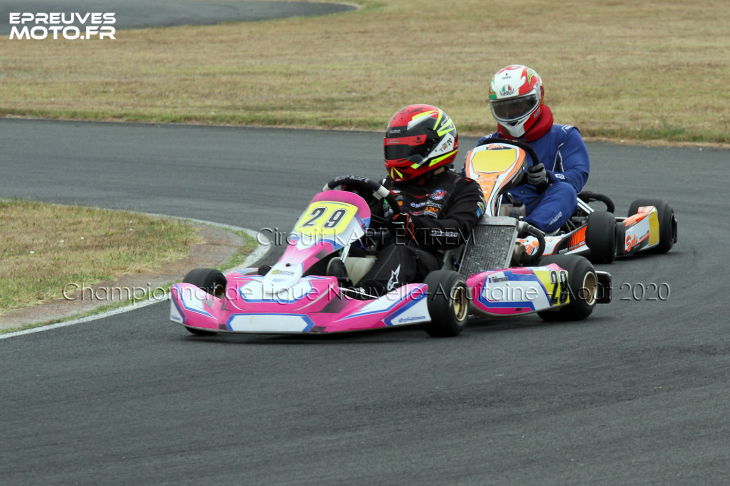 La première épreuve du Trophée UFOLEP de Ligue Nouvelle-Aquitaine,  se déroule sur le Circuit de Karting de Saint-Genis-de-Saintonge (17) le 09 août 2020,