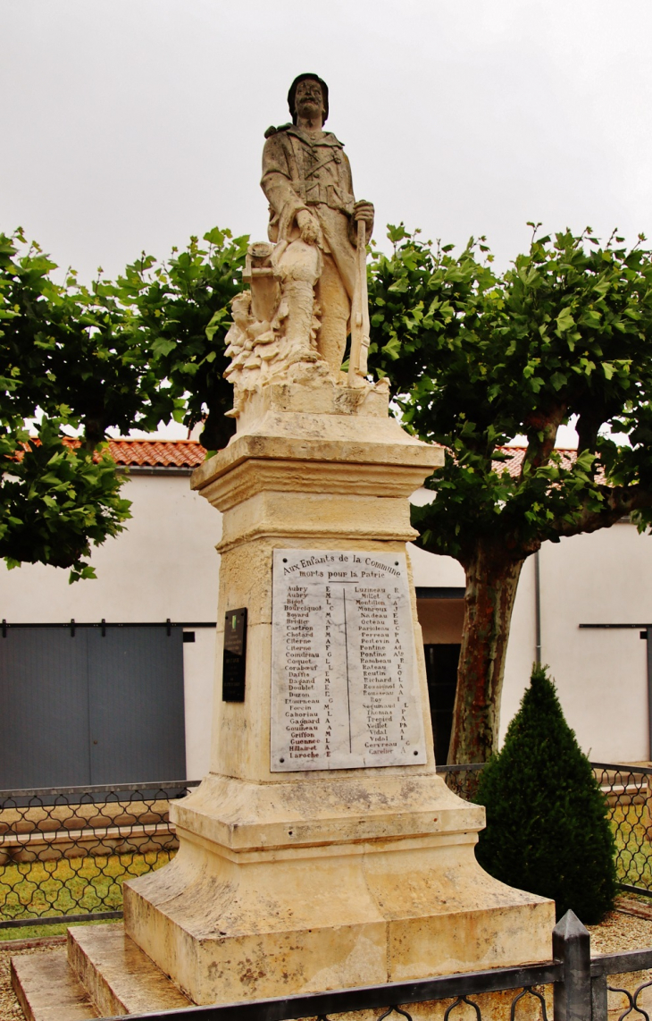 Monument-aux-Morts - Saint-Just-Luzac