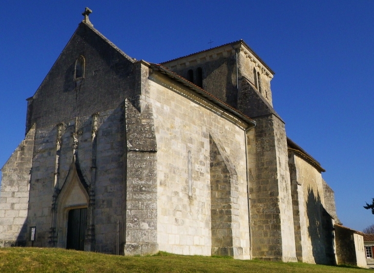 L'église Saint Palais (IMH) XII/XV/XVIème. - Saint-Palais-de-Négrignac