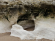 Aux formes étranges et lumineuses, plage du Platin