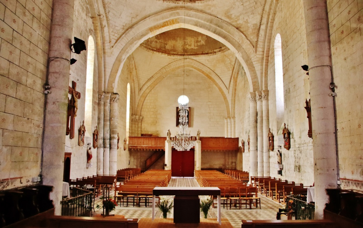 éé-église Saint-Romain - Saint-Romain-de-Benet