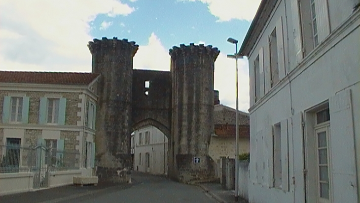 Superbe porte que nous avons trouvé par hasard - Tonnay-Boutonne