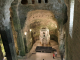 Photo précédente de Aubeterre-sur-Dronne Eglise monolithe Saint Jean : la nef vue de la galerie