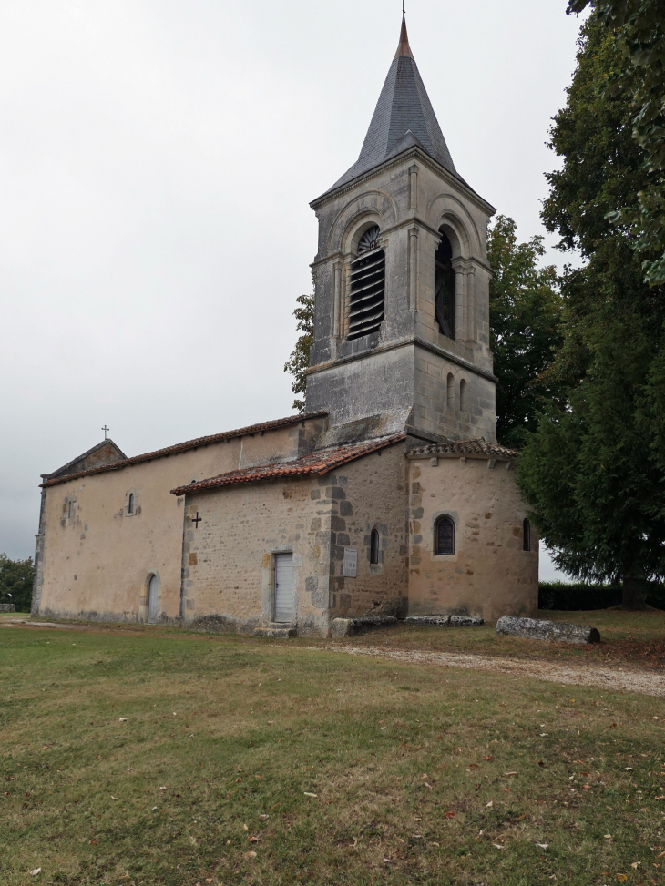 L'église romane - Chavenat