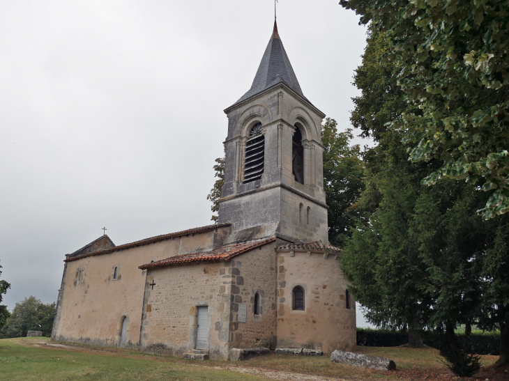L'église romane - Chavenat