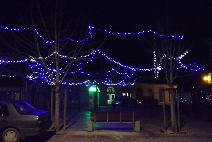 Illuminations fin d'année - Montignac-Charente