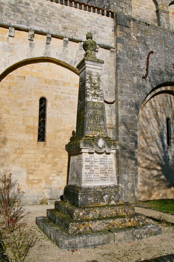 Le Monument aux Morts - Mouton