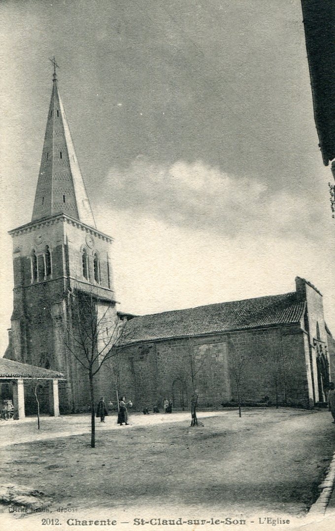 Clocher restauré - Saint-Claud