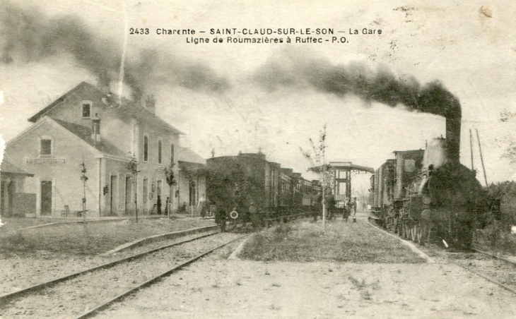 La gare - Saint-Claud