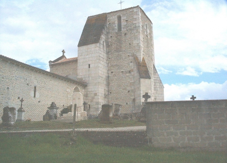 L'eglise - Salles-de-Barbezieux